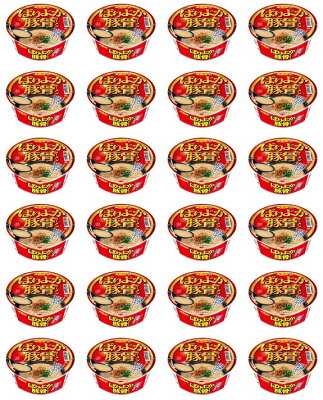 中国卸問屋 【24個セット】サンポー食品 ばりよか 豚骨ラーメン 75g 4901773100491