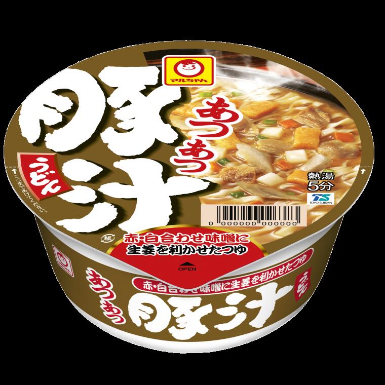 東洋水産 あつあつ豚汁うどん 4901990366540 発売日:2020年8月31日 ご当地ラーメン カップラーメン カップ麺 カップめん インスタント麺 インスタント食品 非常食 夜食 インスタントラーメン カップうどん インスタントうどん マルちゃん