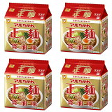 【5食パック×4袋】東洋水産 マルちゃん正麺醤油味5食パック 4901990513043