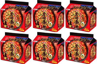 中国卸問屋 【5食パック×6袋】明星食品 明星チャルメラ 宮崎辛麺5食パック ラーメン 4902881072434