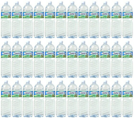 【送料無料】韓国産 ミネラルウォーター済州島三多水（チェジュトウサンダスイ） 2L×36本入 糖尿病防止に!!スポーツドリンクは砂糖たっぷりのため、糖質0の韓流飲料水を★