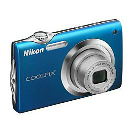 NIKON二コン COOLPIXクールピクス アクアブルー　デジタルカメラ　デジカメ　S3000-AB　S3000-BL