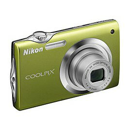 NIKON二コン COOLPIXクールピクス ポップグリーン　デジタルカメラ　デジカメ　S3000-PG　S3000-GL