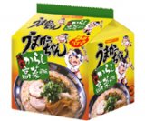 【送料無料】【5食パック】【博多からし】うまかっちゃん博多からし高菜風味 インスタントラーメンインスタント麺インスタント袋めん袋麺非常食防災即席ラーメン九州限定商品地域限定商品グルメ美味しいご当地ラーメン HOUSE食品ハウス食品夜食レア豚骨ラーメンセット辛子