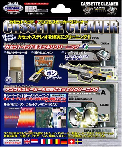 【1個迄送料240円可】【75％OFF】カセットクリーナー　XL-7600　ラウダ(Lauda)　車や、ラジカセに最適