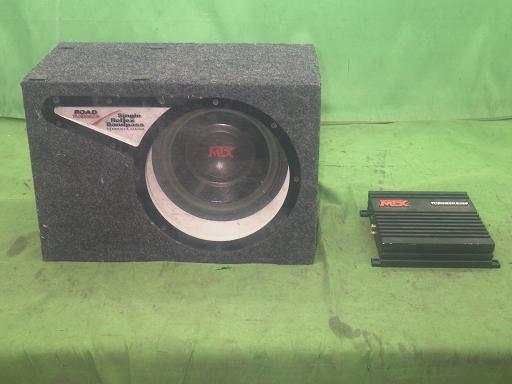 【中古】MTX ウーハーボックス アンプはThunder2160 セット