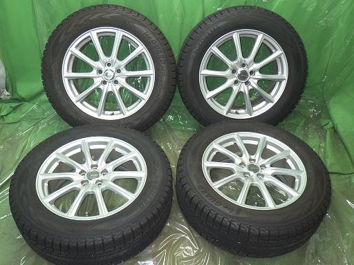 樂天商城 - 【中古】225/60R17 フォレスター エコフォルム 17インチ ヨコハマ アイスガードG075