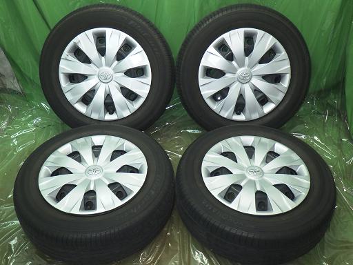 【中古】YOKOHAMA ノア 純正 15インチ スチール ヨコハマ ブルーアースE52