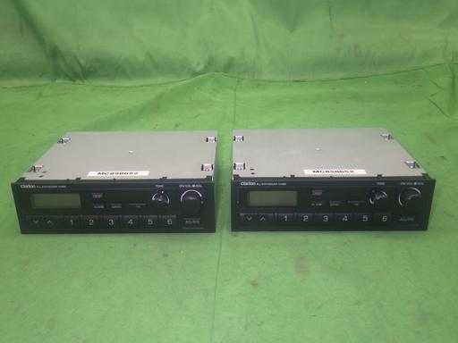 【中古】デコトラ 新車外し トラック 純正 チューナー MC858652 2台