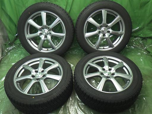 【中古】DUNLOP スタッドレス PRD 18インチ ダンロップ ウィンターマックスSJ8