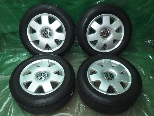 【中古】BRIDGESTONE 18年製 17年製 フォルクスワーゲン純正 14インチ ブリヂストン ネクストリー