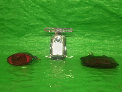 【中古】バイク用 テールランプ 3個