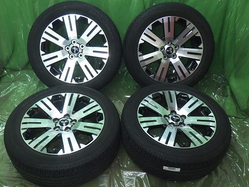 【中古】225/55R18 デリカD5純正 18インチ ヨコハマ ジオランダーSUV