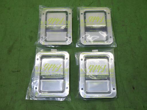 Rakuten - 【未使用】デコトラ タキゲン ステンレス パドルハンドル 4個 鍵無