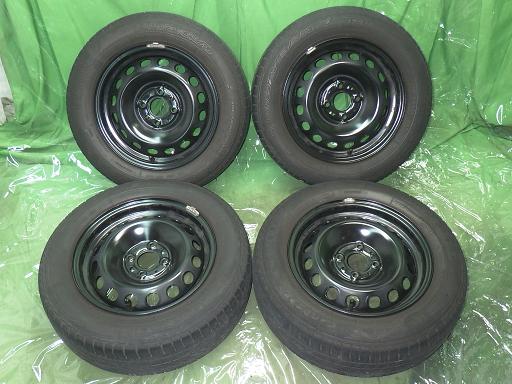 Rakuten - 【中古】175/65R14 フィアット500 純正 14イン チスチール グッドイヤー
