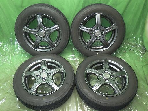 乐天商城 - 【中古】155/65R14 軽自動車 TOPRUN 14インチ ブリヂストン ブリザックVRX2