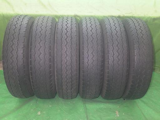 Rakuten - 【中古】デコトラ トラックタイヤ ダンロップ SPLT5 205 85R16 6本