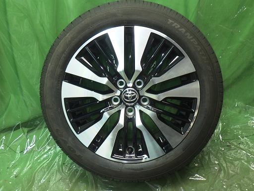 【中古】235/50R18 30アルファード純正 18インチ トーヨー トランパスR30