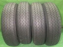 【中古】デコトラ トラックタイヤ BS RD-613 4本 145/80R13