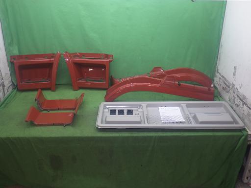 【中古】デコトラ スーパーグレート 純正 リアウィンドウコンソール パーツセット