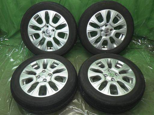 【中古】YOKOHAMA ソリオ 純正 15インチ ヨコハマ ブルーアース