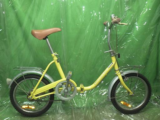 乐天商城 - 【中古】Pumpkin Club 折り畳み自転車 16インチ