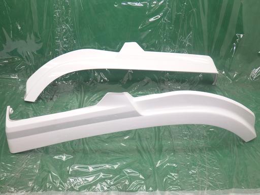 【中古】スーパーグレート フロントフェンダー ホワイト 左右