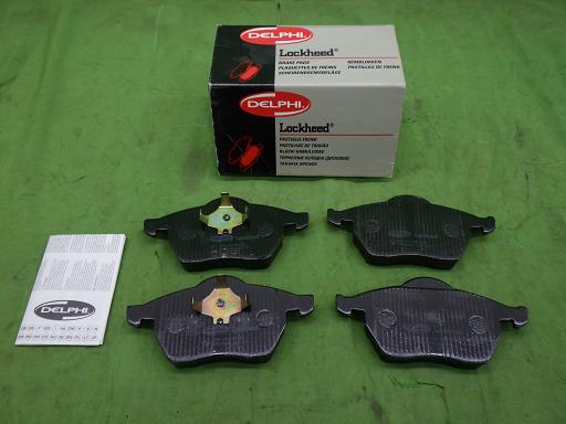 足回りパーツ:パッド、ブレーキ系 【未使用】Delphi ブレーキパッド LP1407 商品番号: 566379004 未使用品です パサート用 状態 : 未使用