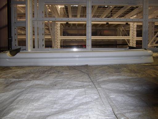 【中古】ハーフスポイラー ホワイト