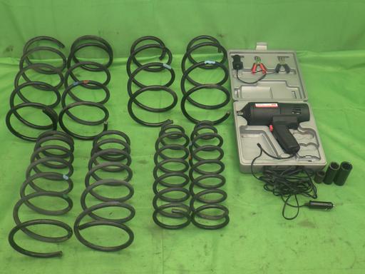 【中古】カローラ スプリング 2台分 インパクトレンチセット