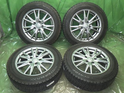 乐天商城 - 【中古】DUNLOP スタッドレス weds VELVA 16インチ ダンロップ ウインターマックス