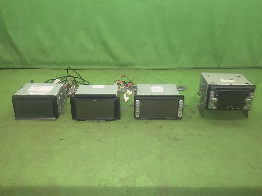 【中古】トヨタ エクリプス パナソニック アゼスト ナビ3台 CDデッキ1台