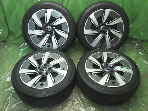 【中古】DUNLOP レヴォーグ 純正 17インチ ダンロップ SPスポーツマックス