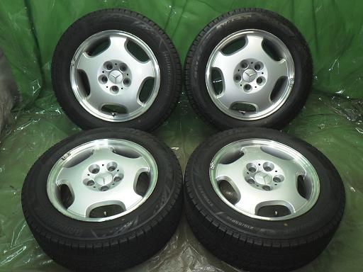 Rakuten - 【中古】BRIDGESTONE スタッドレス 23年製 W210純正 16インチ ブリヂストン ブリザックVRX3