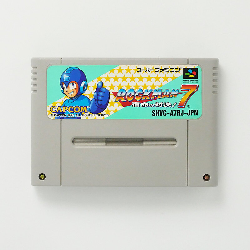 レトロゲーム（スーパーファミコン）ロックマン7【中古】良い-RE0003459