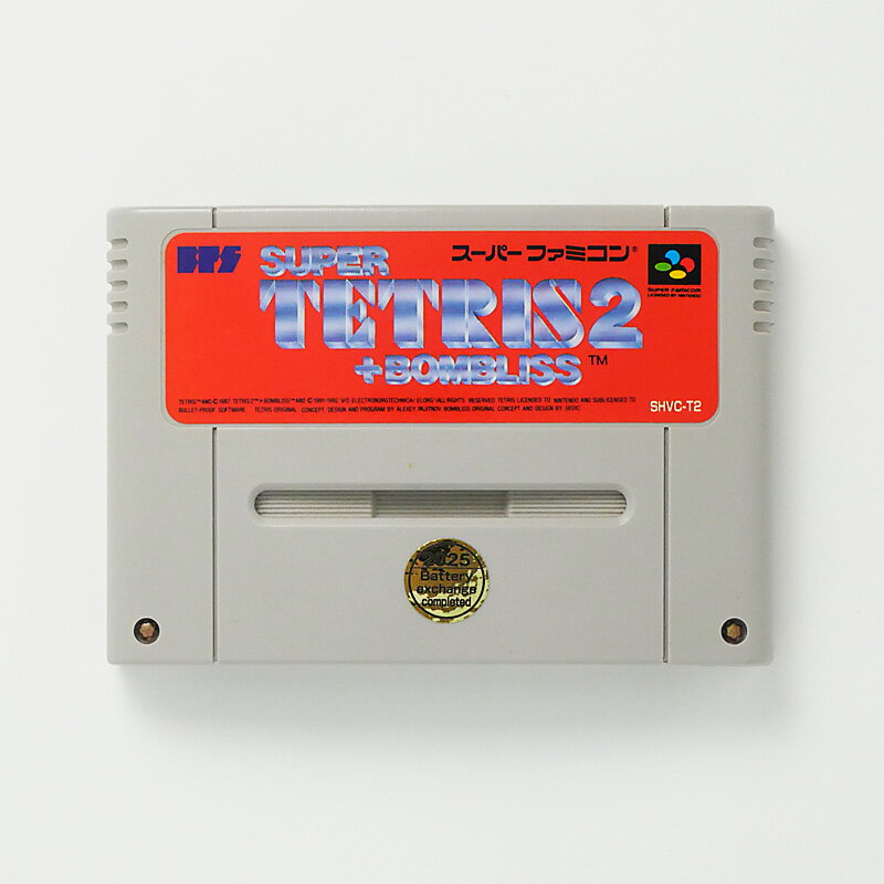 レトロゲーム（スーパーファミコン）スーパーテトリス2+ボンブリス【中古】良い-RE0003471