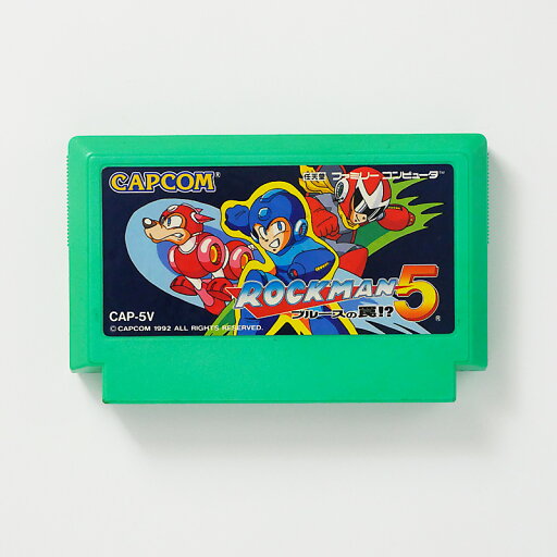レトロゲーム(ファミコン)ロックマン5ブルースの罠!?【中古】良い−RE0003323 レトロゲーム(ファミコン)ロックマン5ブルースの罠!?【中古】良い−RE0003323
