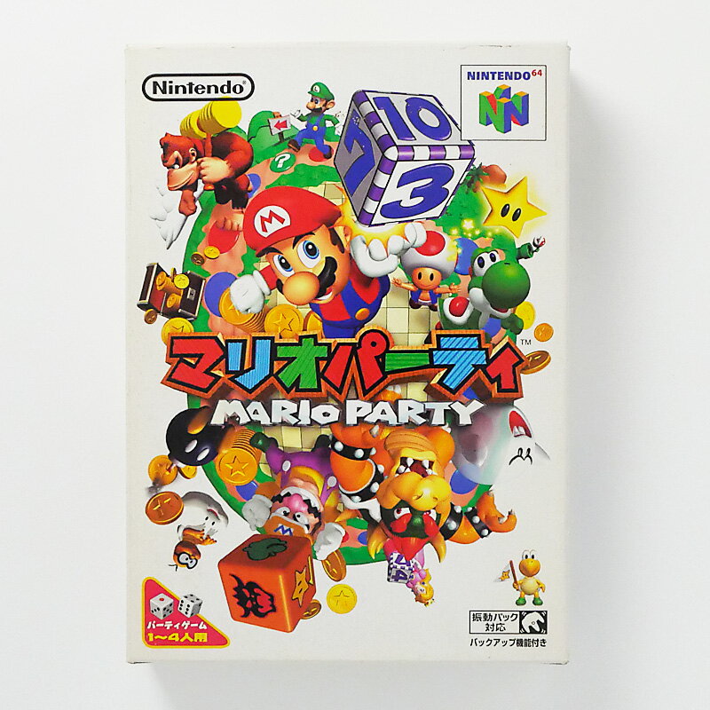 レトロゲーム（ニンテンドー64）【箱説あり】マリオパーティ【中古】良い−RE0003033