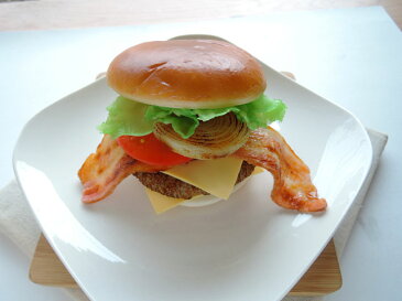 食品サンプル グッズ ハンバーガー ベーコン