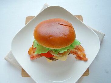 食品サンプル グッズ ハンバーガー ベーコン