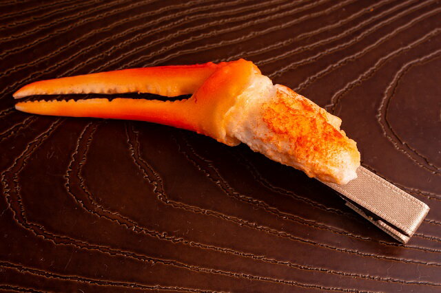 ヘアクリップ ヘアアクセサリー カニ爪 食品サンプル グッズ ハンドメイド