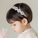 【即納あり】【BABY/KIDS】フラワー ヘアバンド カチューシャ ヘアアクセサリー ヘアアレンジ ヘアアクセ かわいい おしゃれ プレゼント 髪飾り ヘアバ...
