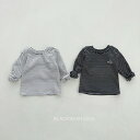 【BABY】 ロコ ボーダー Tシャツ トップス カットソー 長袖 ゆったり ナチュラル オールシーズン 春 秋 冬 カジュアル シンプル かわいい おしゃれ キッズ リラックス 男の子 女の子 男児 女児 韓国 ベビー服 子供服 韓国子供服【COCORIA/ココリア】