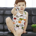 【即納】恐竜プリントの室内着セット・ルームウェア・パジャマ・7分丈セット 【子供服 キッズ 韓国子供服 子ども服 子供 COCORIA ココリア】【90/100...