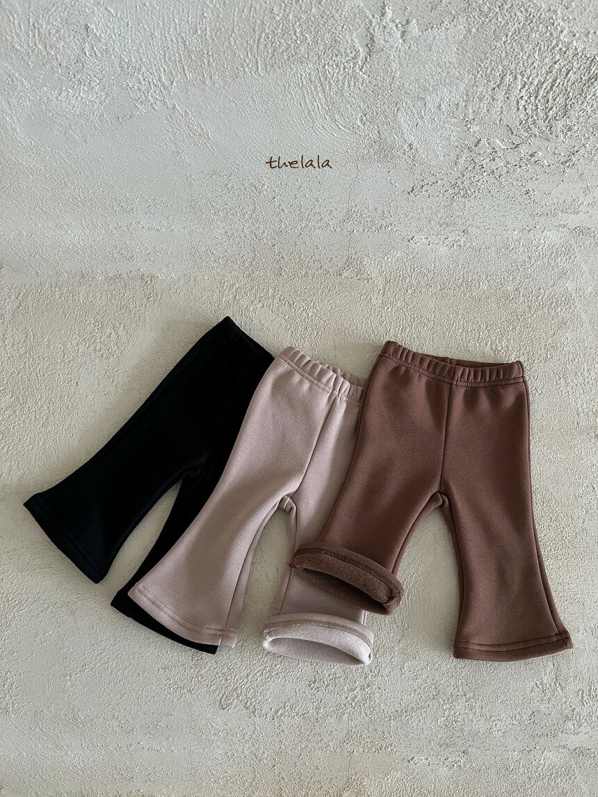 【KIDS】ブーツカットパンツ スウェットパンツ ワイドパンツ キッズパンツ ロング...