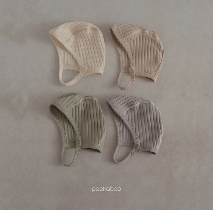 【BABY】peekabooイアン ボンネット 帽子 ベビー帽子 赤ちゃん おしゃれ ギフト ハット こども キャップ 可愛い 保育園 子供用 お出かけ ナチュラル 韓国 ベビー服 ベビーファッション 出産祝い 出産準備 子供服 韓国子供服 子供服 【COCORIA/ココリア】