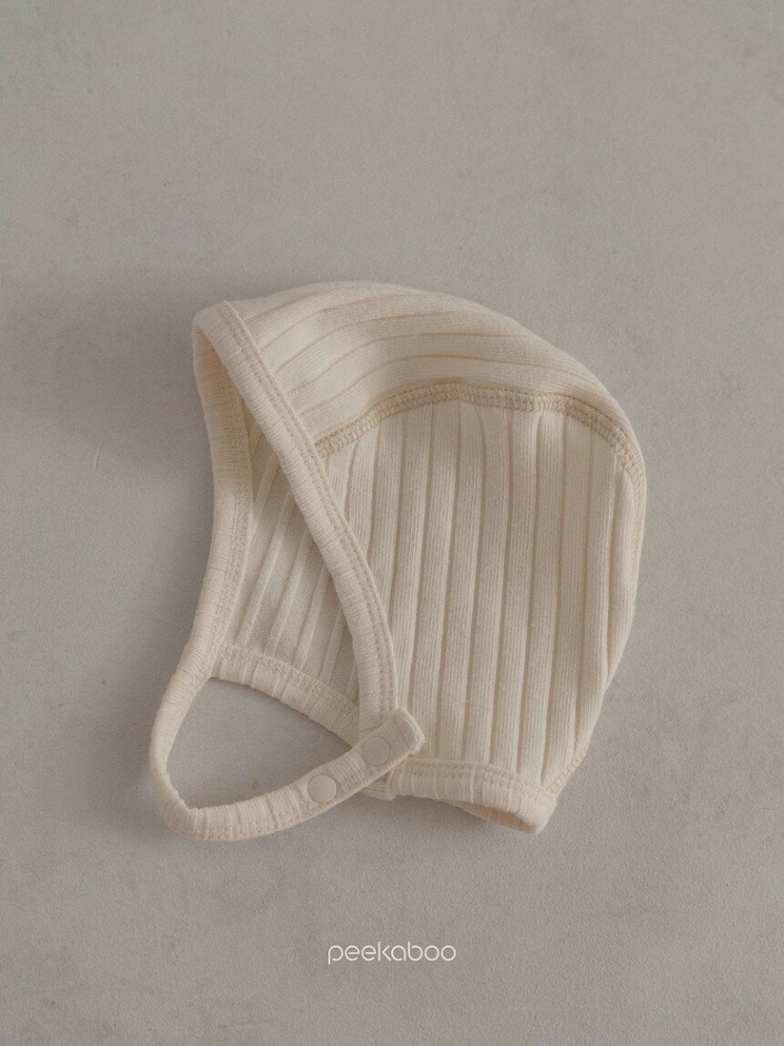 【BABY】peekabooイアン ボンネット 帽子 ベビー帽子 赤ちゃん おしゃれ ギフト ハット こども キャップ 可愛い 保育園 子供用 お出かけ ナチュラル 韓国 ベビー服 ベビーファッション 出産祝い 出産準備 子供服 韓国子供服 子供服 【COCORIA/ココリア】