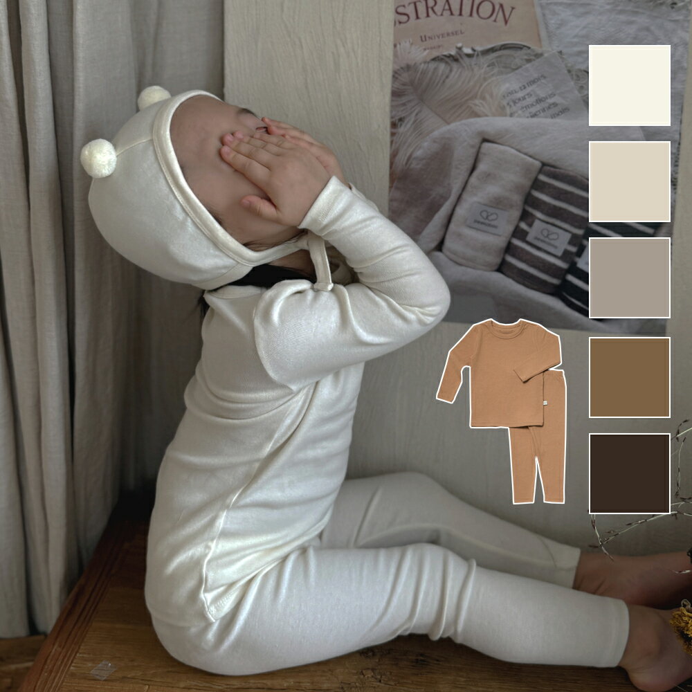 【KIDS/JUNIOR】【上下セット】peekaboo 室内着 パジャマ 2点セット 部屋着 寝巻 ルームウエア セット..