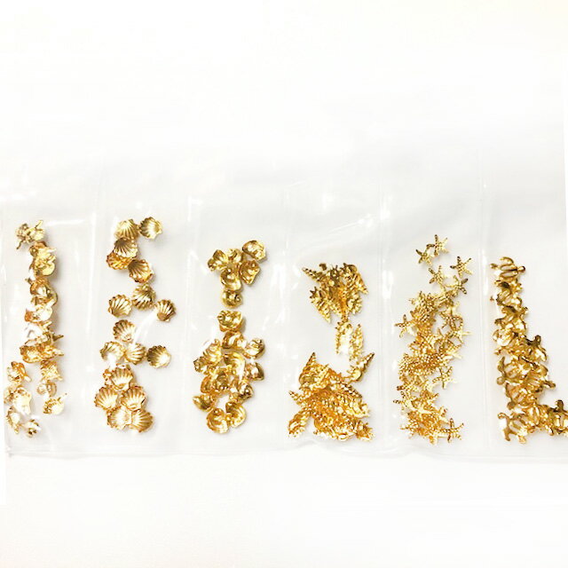 #mecoise 【6種類入】46* ネイルスタッズ アソートパック