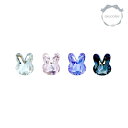 ネイルストーン ハンドメイド 韓国 レジン ネイル ストーン うさぎ ラビット Vカットストーン ガラス ガラスストーン クリスタル クリスタルストーン 兎 ビジュー ラインストーン デコパーツ アニマル 動物 ピンク パープル 紫 ブラック 黒 大きい 大きめ ジェルネイル